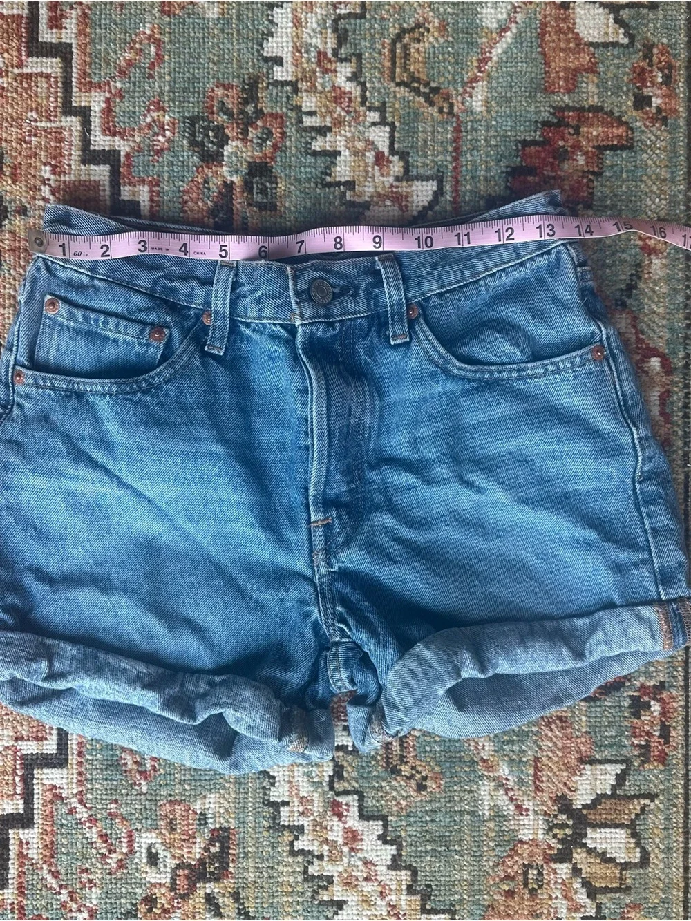 Levi’s 501 High-Rise Denim Shorts (Must Be Mine Short)